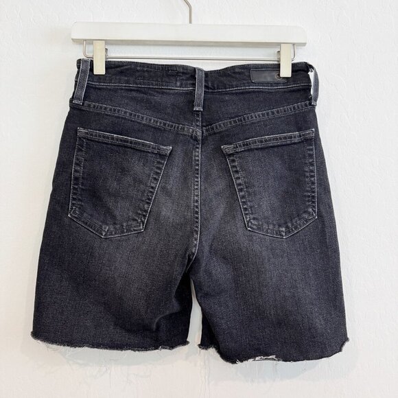 AG Adriano Goldschmied Denim Chrissy Vintage Bermuda Jean Shorts Jorts Modest 26 - Picture 8 of 10